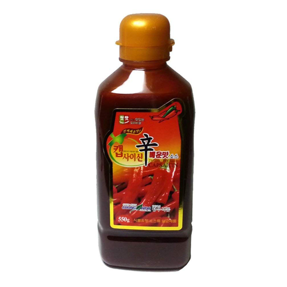 Chungwoo Foods Capsicum Capsacin Sauce 500ml x 12 - CASE
