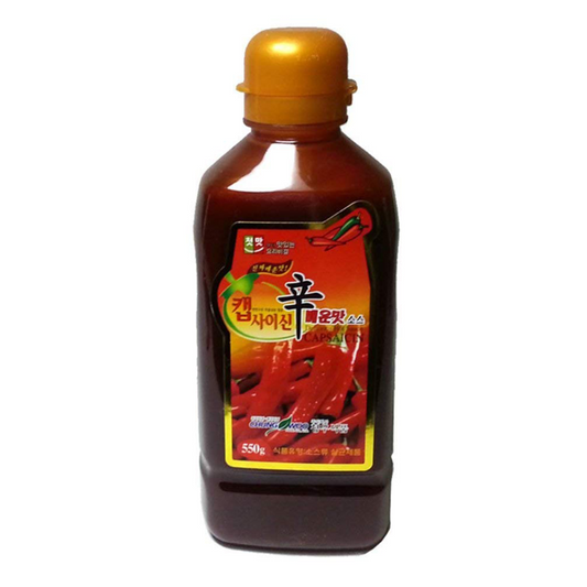 Chungwoo Foods Capsicum Capsacin Sauce 500ml x 12 - CASE