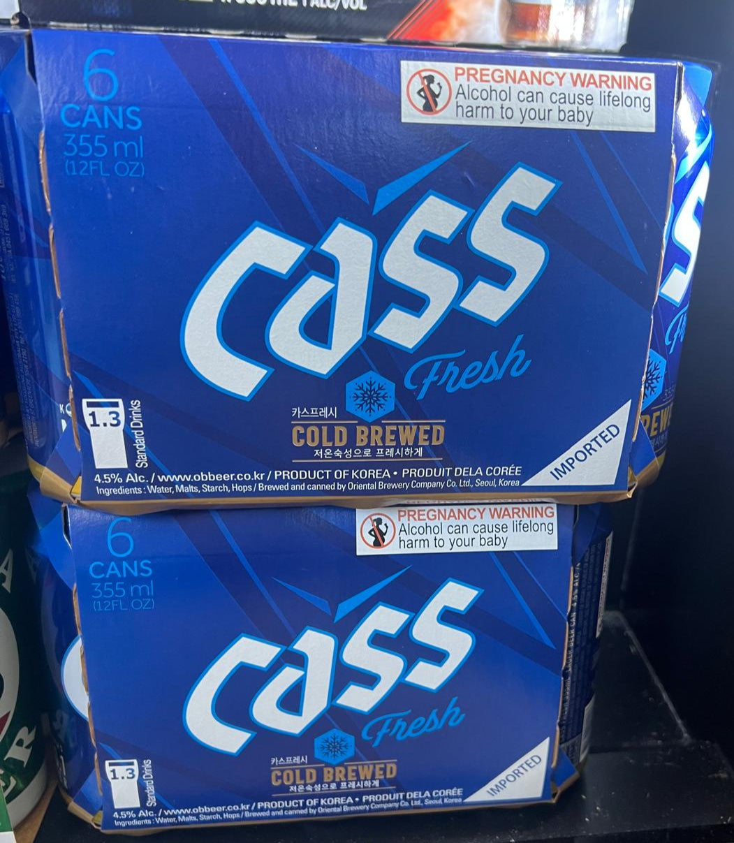 Cass Beer Pack 6