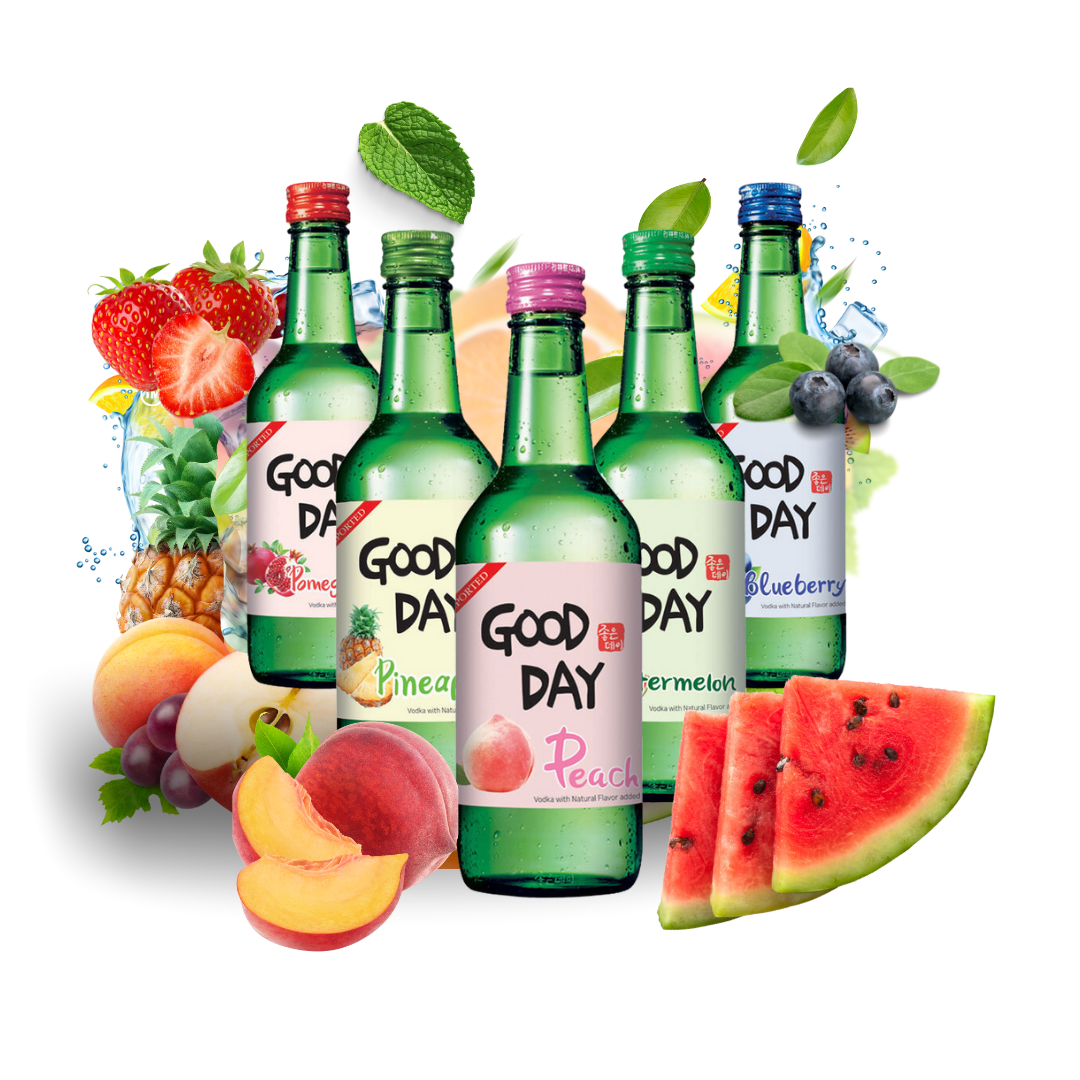 Good Day Original & Fruit Soju variety (20)