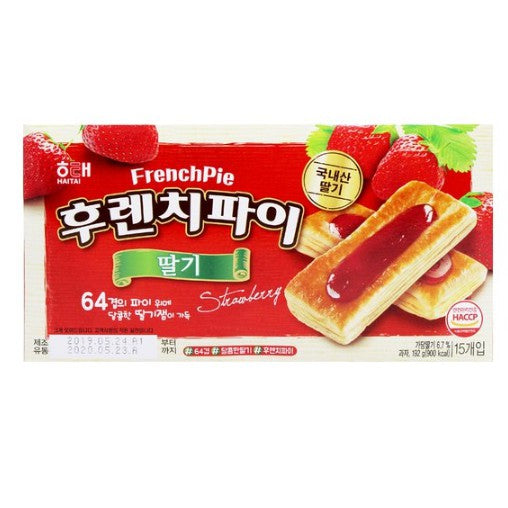 Haitai French Pie Strawberry 192g
